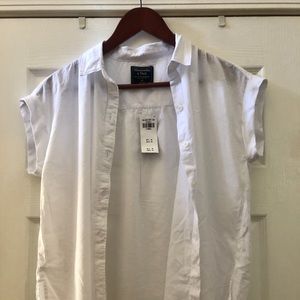 Abercrombie Short Sleeve Poplin Shirt